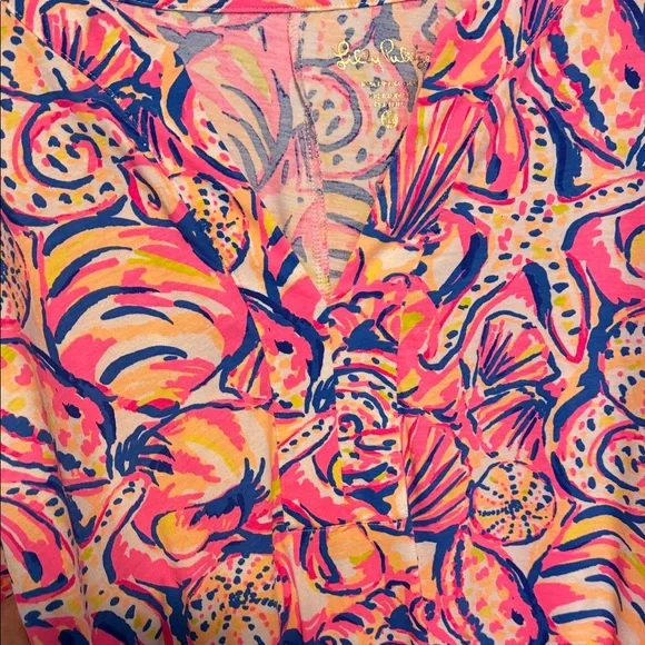 Lilly Pulitzer long sleeve shift dress size Large - Picture 5 of 8